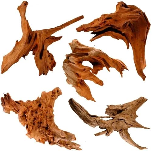 Azil Natural Driftwood 9''-12'' (2 Pieces, 0.71 kg) | Unique Aquarium Decor for Fish Tanks & Aquascaping thumbnail 3