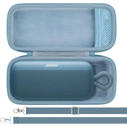 khanka Hard Case for Bose SoundLink Plus Portable Bluetooth Speaker, Blue | Protects Against Water, Shock, and Dust thumbnail 1