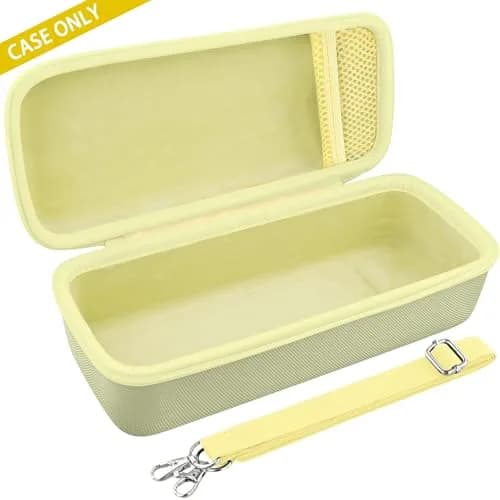 khanka Hard Case for Bose SoundLink Plus Bluetooth Speaker, Citrus Yellow | Protects Speaker & Accessories thumbnail 3