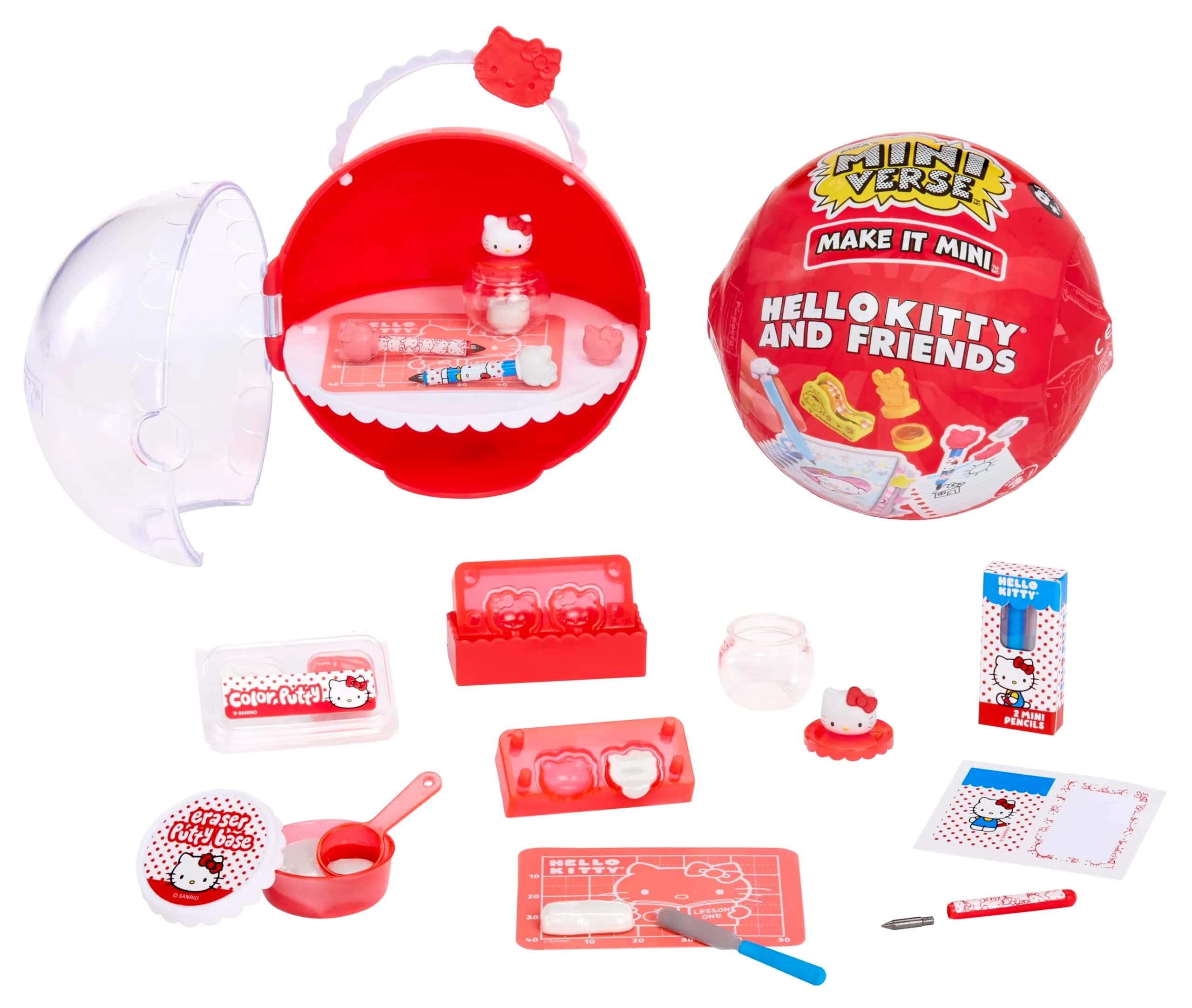 MGA's Miniverse Make It Mini Hello Kitty and Friends Series 3 Mini Collectibles 9.6cm (3.81 inches) | Sanrio Retro Stationery Replicas - main product image
