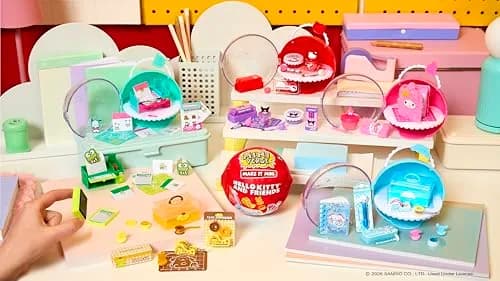 MGA's Miniverse Make It Mini Hello Kitty and Friends Series 3 Mini Collectibles 9.6cm (3.81 inches) | Sanrio Retro Stationery Replicas thumbnail 8