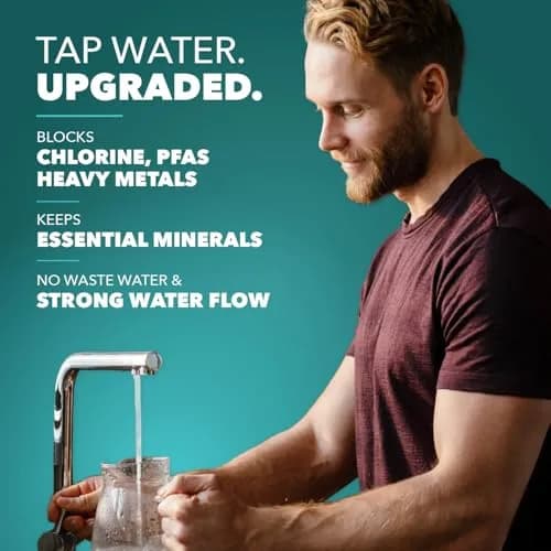 CuZn UC-150 Under Sink Water Filter 2.27 kg (3.5 lb) | Reduces PFAs, Lead, Chlorine thumbnail 3