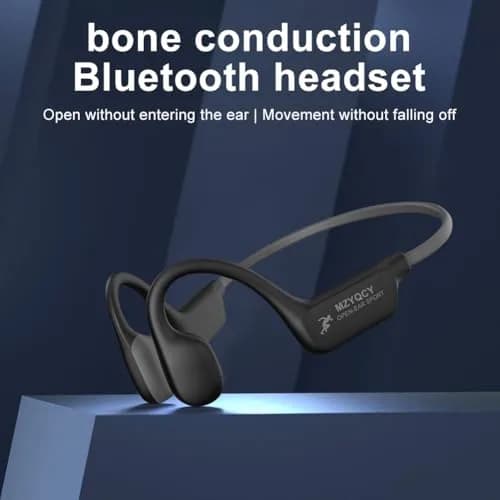 MZYQCY Open-Ear Bone Conduction Headphones with Mic, Bluetooth 5.4, 15-Hour Playtime, IPX6 Waterproof | Safe Running & Outdoor Use thumbnail 3