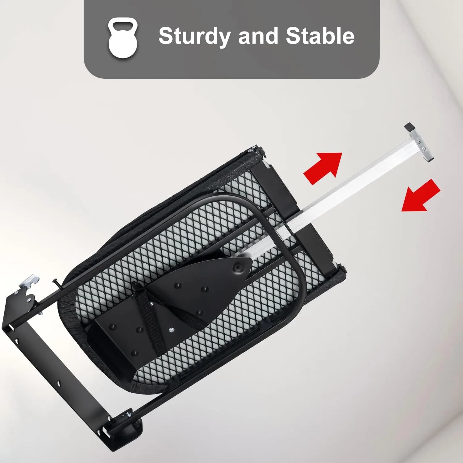 Duwee 12"×36" Wall Mounted Ironing Board with Iron Holder | Space-Saving Foldable Design - view 6