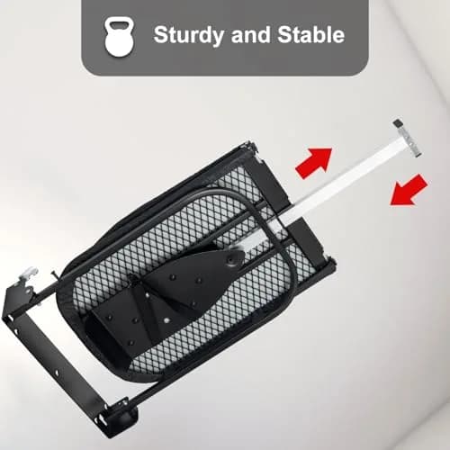 Duwee 12"×36" Wall Mounted Ironing Board with Iron Holder | Space-Saving Foldable Design thumbnail 6