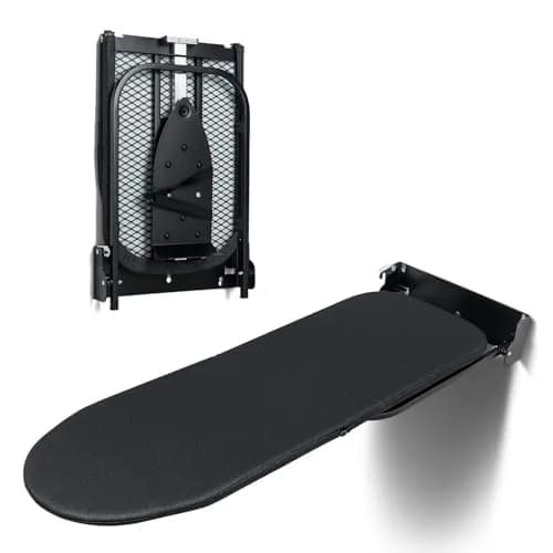 Duwee 12"×36" Wall Mounted Ironing Board with Iron Holder | Space-Saving Foldable Design thumbnail 1