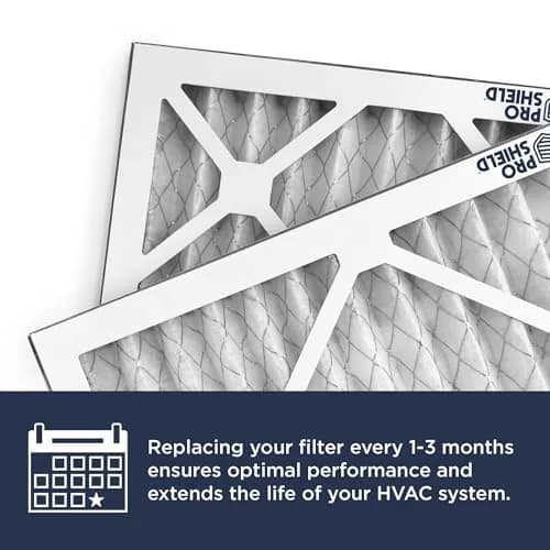 ProShield 16x16x1 MERV 13 Pleated HVAC Air Filter 6-Pack | Captures 90% of 1-3 Micron Particles thumbnail 6