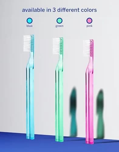 Supersmile New Generation 45° Long Toothbrush, Pink, Soft Bristle | Ergonomic, Dentist Recommended thumbnail 6