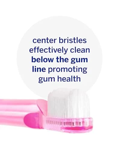 Supersmile New Generation 45° Long Toothbrush, Pink, Soft Bristle | Ergonomic, Dentist Recommended thumbnail 3