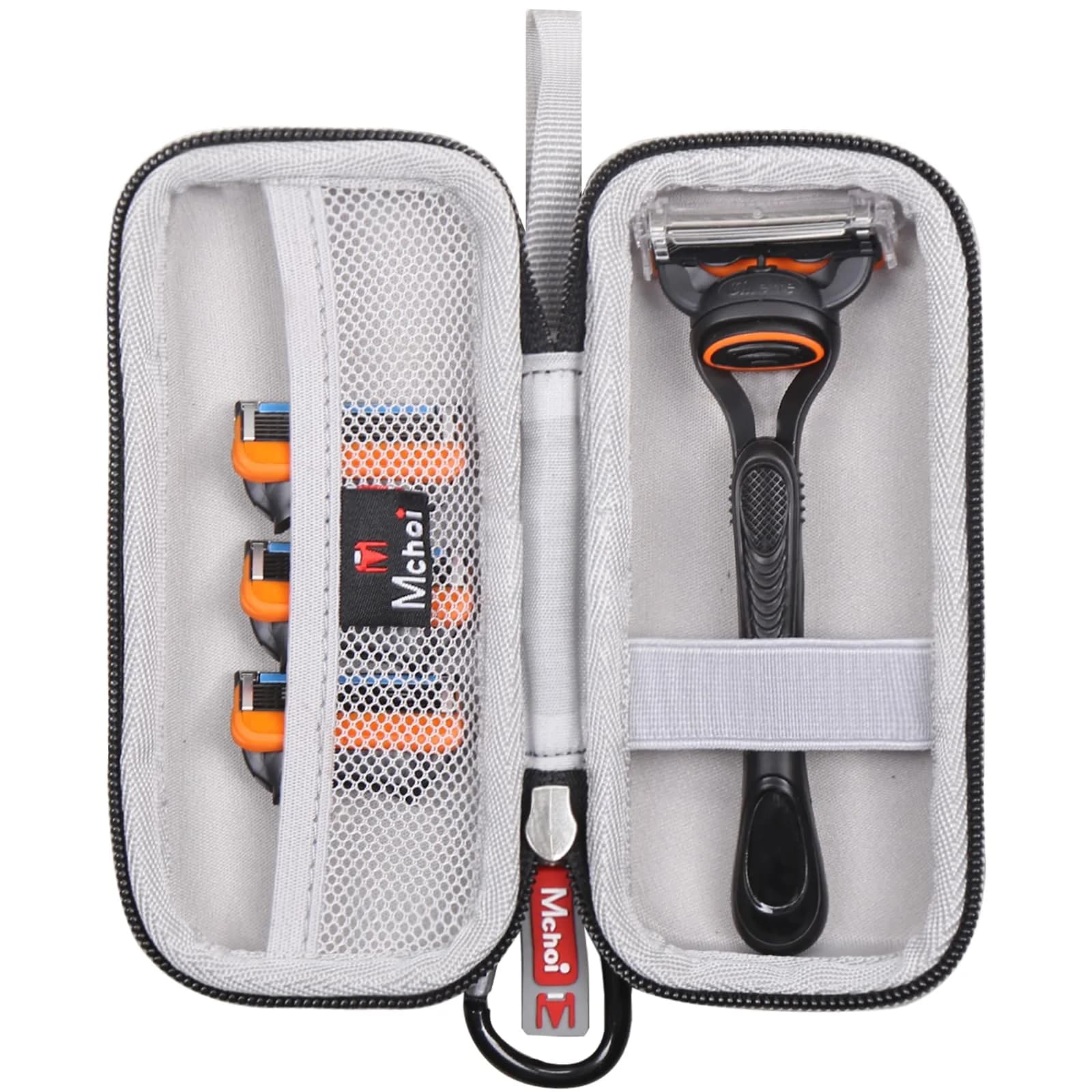 Mchoi Hard Carrying Case Fits for Fusion5 Men’s Razor & Proglide Shield Men's Razor | Waterproof, Shockproof, Lightweight