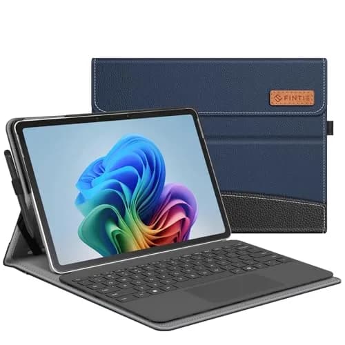 FINTIE Portfolio Case for Microsoft Surface Pro 12 inch 1st Edition (2025) | Multi-Angle View & Premium Synthetic Leather thumbnail 1