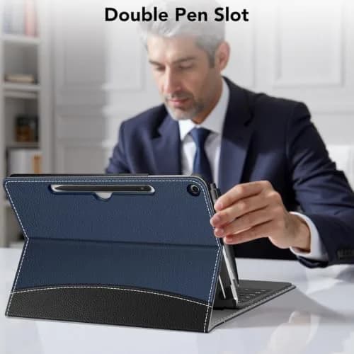 FINTIE Portfolio Case for Microsoft Surface Pro 12 inch 1st Edition (2025) | Multi-Angle View & Premium Synthetic Leather thumbnail 7