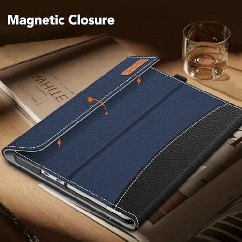 FINTIE Portfolio Case for Microsoft Surface Pro 12 inch 1st Edition (2025) | Multi-Angle View & Premium Synthetic Leather thumbnail 8