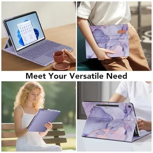 FINTIE Portfolio Case for Microsoft Surface Pro 12 inch 1st Edition (2025) | Multi-Angle Viewing & Premium Synthetic Leather thumbnail 7