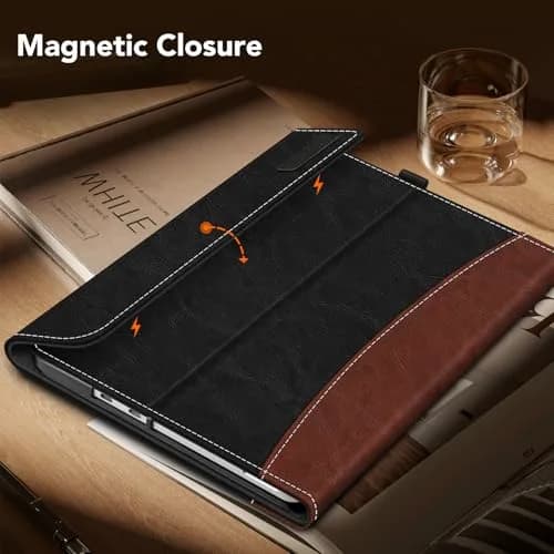 FINTIE Portfolio Case for Microsoft Surface Pro 12 inch 1st Edition (2025) | Multi-Angle Viewing & Premium Synthetic Leather thumbnail 8