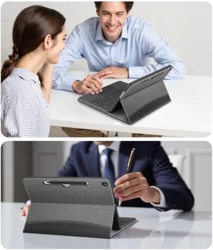 Fintie Protective Portfolio Case for Microsoft Surface Pro 12 inch (2025) | Multi-Angle Stand & Stylus Holder thumbnail 8