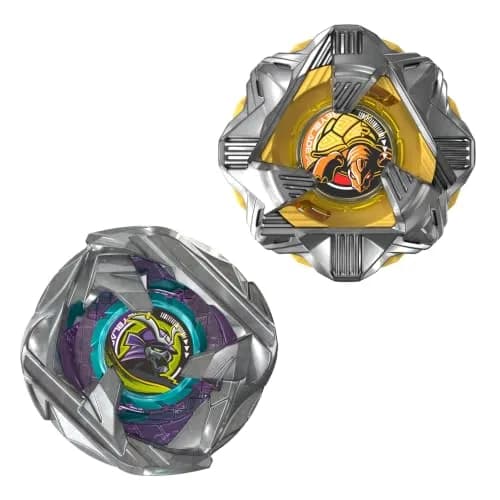 Beyblade X Calibur Samurai 6-70M BX & Obsidian Shell 3-85S BX | Dual Pack with 2 Right-Spinning Tops for Kids 8+ thumbnail 1