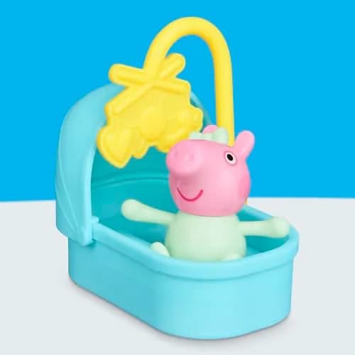 Peppa Pig Evie's Nursery Set with 1 Figure and 7 Accessories | Preschool Toy for Girls and Boys 3+ thumbnail 7