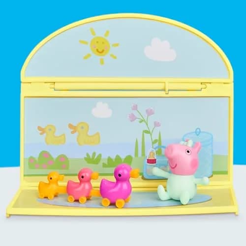 Peppa Pig Evie's Nursery Set with 1 Figure and 7 Accessories | Preschool Toy for Girls and Boys 3+ thumbnail 3
