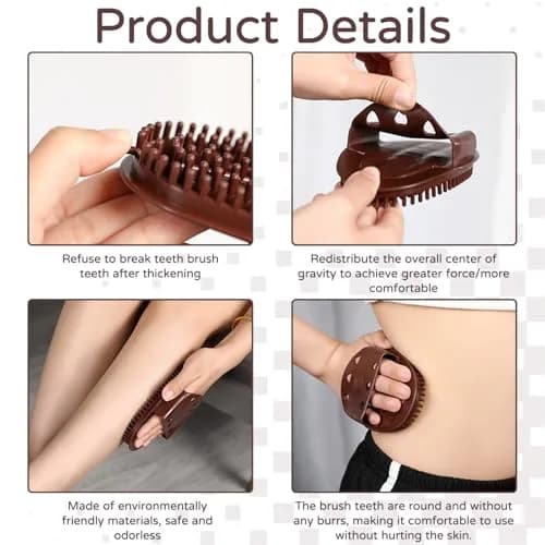 hinbkenla Meridian Massage Brush 2PCS | Full Body Relaxation & Acupuncture Points (110c) thumbnail 3