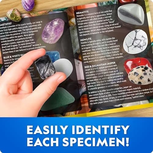 National Geographic Gigantic Gemstone Dig Kit with 100 Real Gems | STEM Learning Toy for Kids thumbnail 4