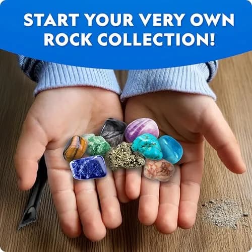 National Geographic Gigantic Gemstone Dig Kit with 100 Real Gems | STEM Learning Toy for Kids thumbnail 3