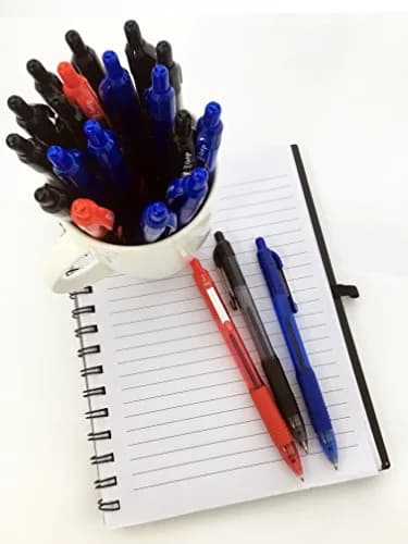 Zebra Pen Z-Grip Retractable Ballpoint Pen, Medium Point, 1.0mm | Smooth Ink Flow thumbnail 3