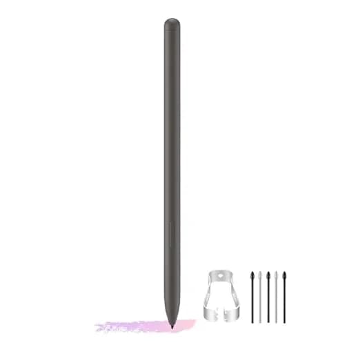 yelzoolny Galaxy Tab S9 FE S Pen Replacement | Air Command, Magnetic Attraction, Gray thumbnail 1
