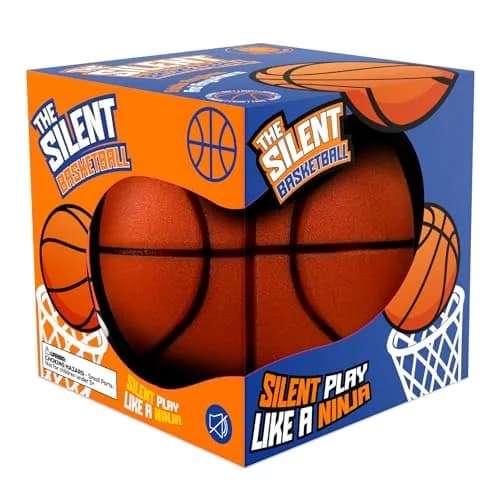 Rzkipdy Silent Basketball Size 5 (27.5") | Noise-Free Indoor Training for All Ages thumbnail 1