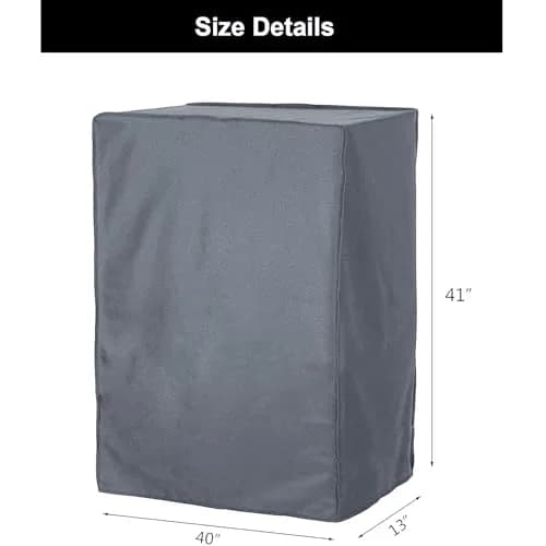 WOMACO Universal Rollaway Bed Cover, Gray | Folding Bed Protector for Twin / 38 Inch thumbnail 4