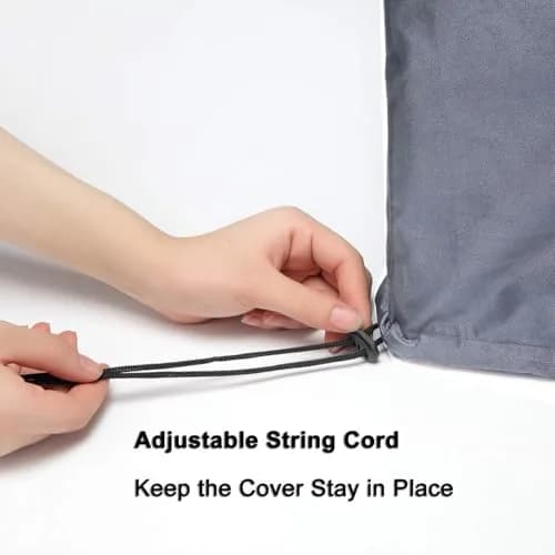 WOMACO Universal Rollaway Bed Cover, Gray | Folding Bed Protector for Twin / 38 Inch thumbnail 3
