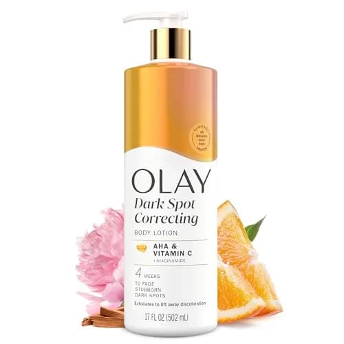 Olay Tone Enhancing Body Lotion with AHA Serum, 505ml (17 fl oz) | Visibly Reduce Discolored Skin, 24hr Moisture - main product image