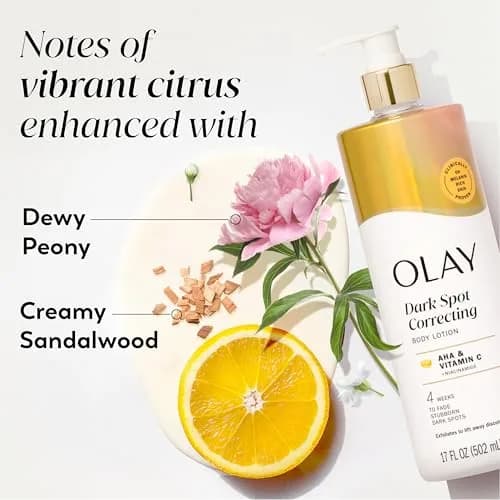 Olay Tone Enhancing Body Lotion with AHA Serum 502ml (17 fl oz) | Fades Dark Spots & Hydrates thumbnail 5