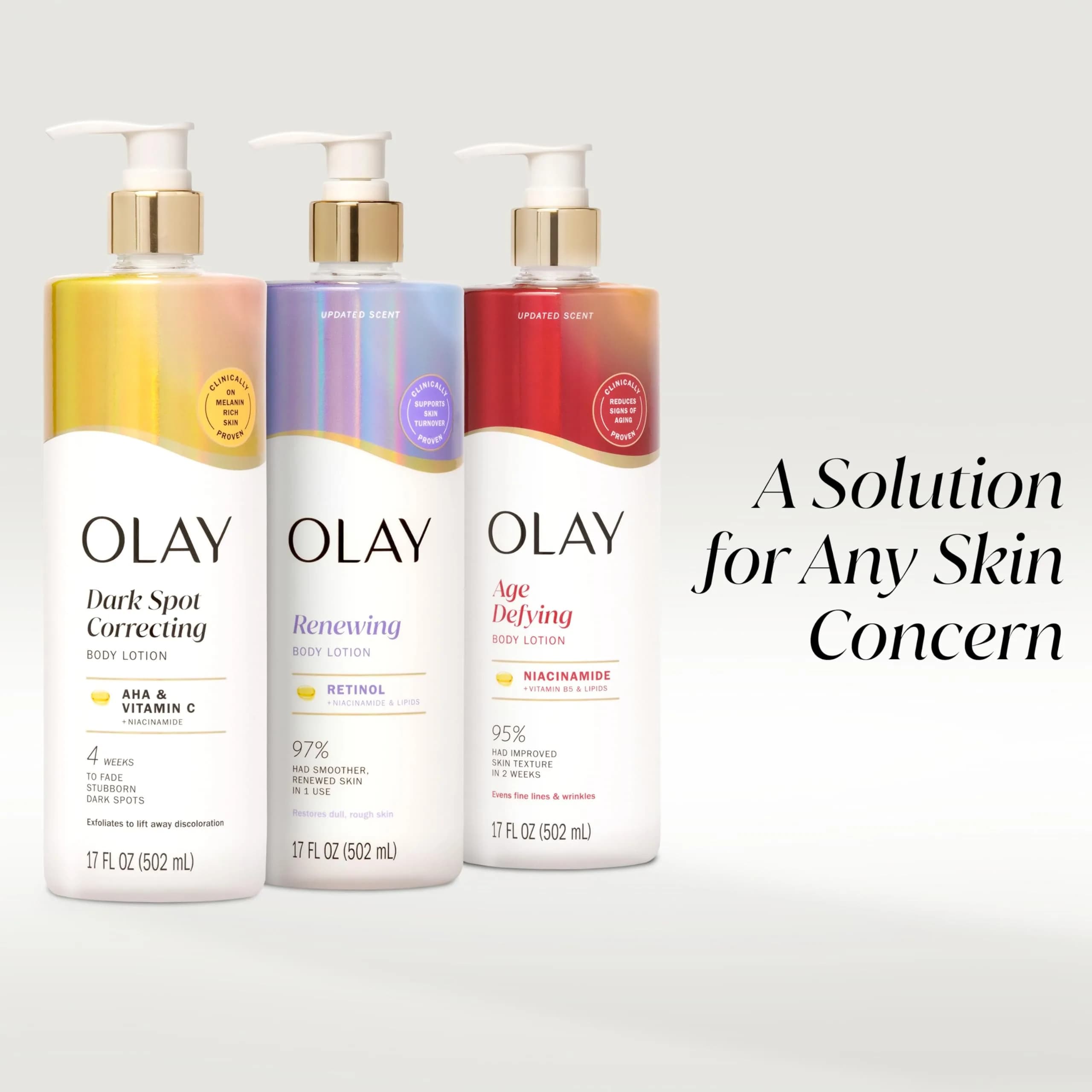 Olay Tone Enhancing Body Lotion with AHA Serum 502ml (17 fl oz) | Fades Dark Spots & Hydrates - view 9