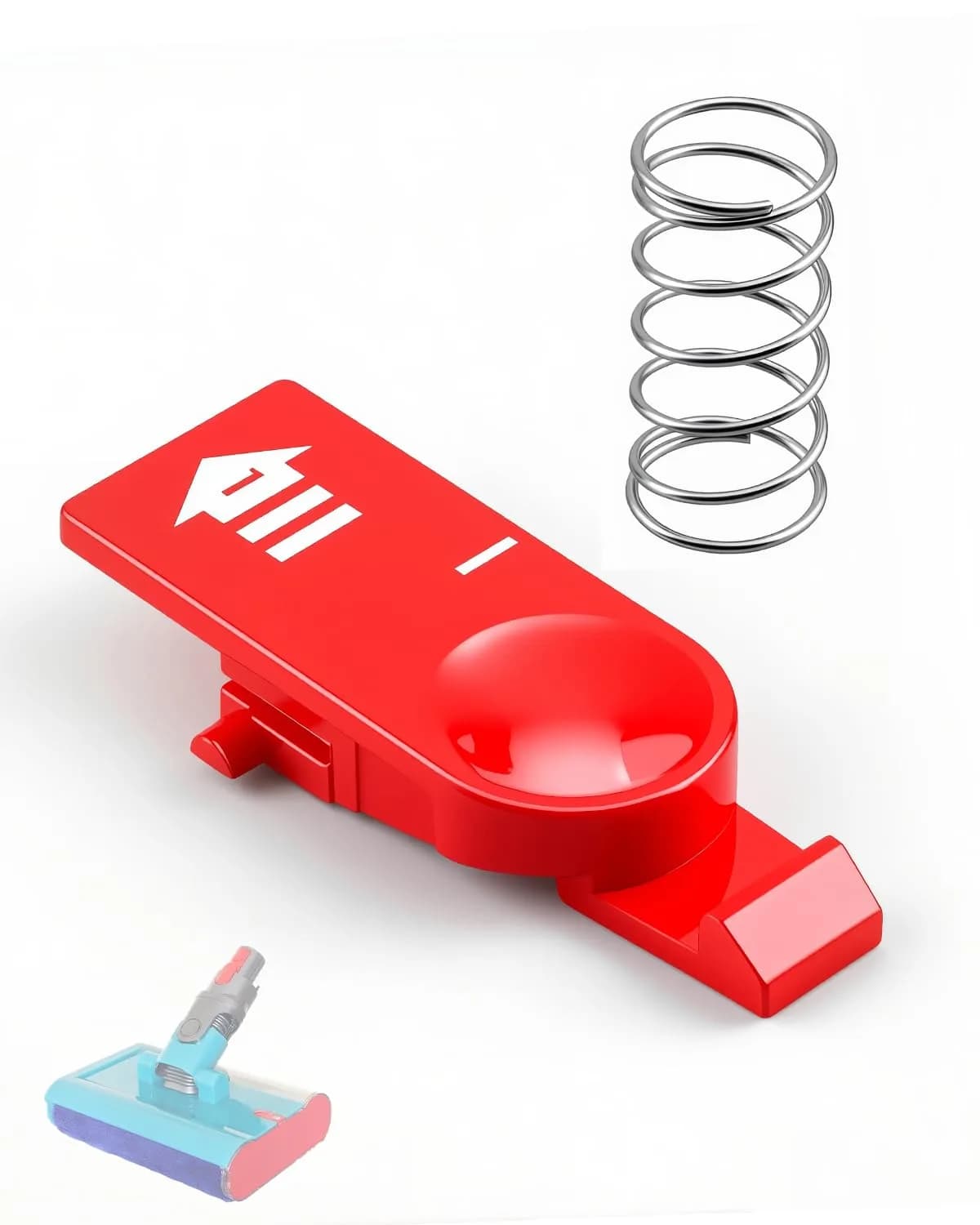 ULXIOM Vacuum Cleaner Release Catch with Spring Kit for Dyson V12 V15 Slim | Durable ABS Fit
