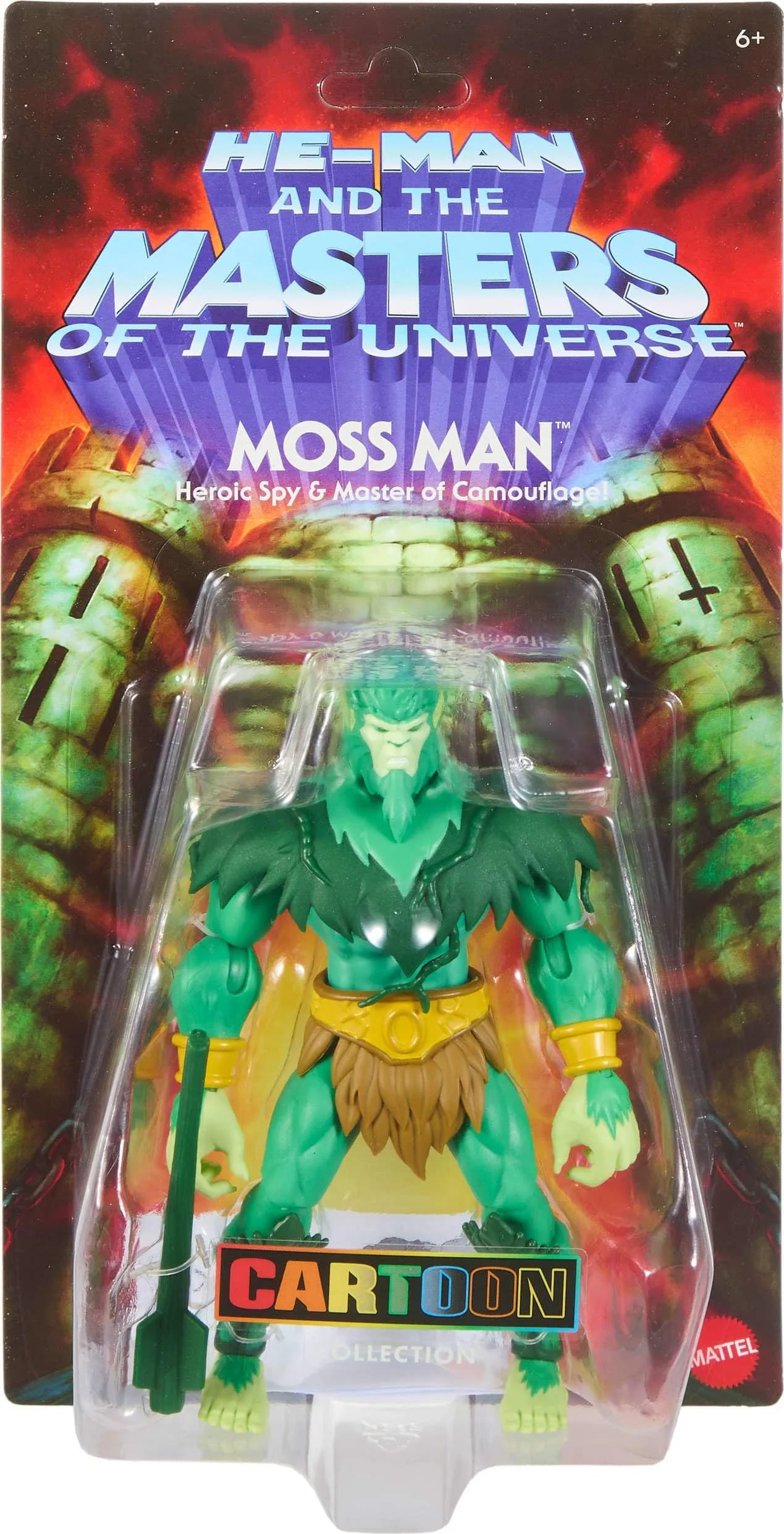 Masters of the Universe Origins Moss Man Action Figure 5.5 Inch (14 cm) | 16 Articulation Points, Collectible Toy - view 6