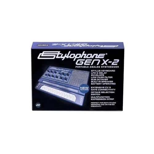 Stylophone GENX-2 Portable Analogue Synthesizer with Built-in Speaker, LFO, Filter, Analogue Delay and CV/Gate Output | Two Octaves thumbnail 6