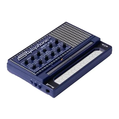 Stylophone GENX-2 Portable Analogue Synthesizer with Built-in Speaker, LFO, Filter, Analogue Delay and CV/Gate Output | Two Octaves thumbnail 7