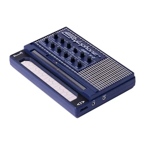 Stylophone GENX-2 Portable Analogue Synthesizer with Built-in Speaker, LFO, Filter, Analogue Delay and CV/Gate Output | Two Octaves thumbnail 2