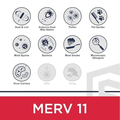 ProShield 14x24x1 MERV 11 Pleated HVAC Air Filter 12-Pack | Captures 90% of Particles 1-3 Microns thumbnail 5