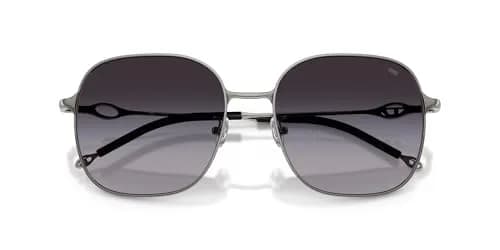 Diesel DL1010D Square Sunglasses Shiny Gunmetal/Grey Gradient 58 mm | 100% UV Protection thumbnail 5