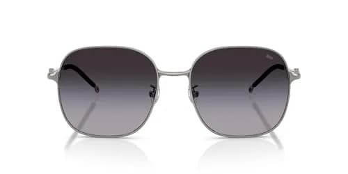 Diesel DL1010D Square Sunglasses Shiny Gunmetal/Grey Gradient 58 mm | 100% UV Protection thumbnail 1