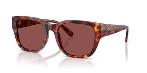 Diesel DL2005 Square Sunglasses | UV Protected Plastic Frame, 53 mm thumbnail 2