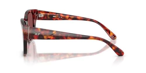 Diesel DL2005 Square Sunglasses | UV Protected Plastic Frame, 53 mm thumbnail 3