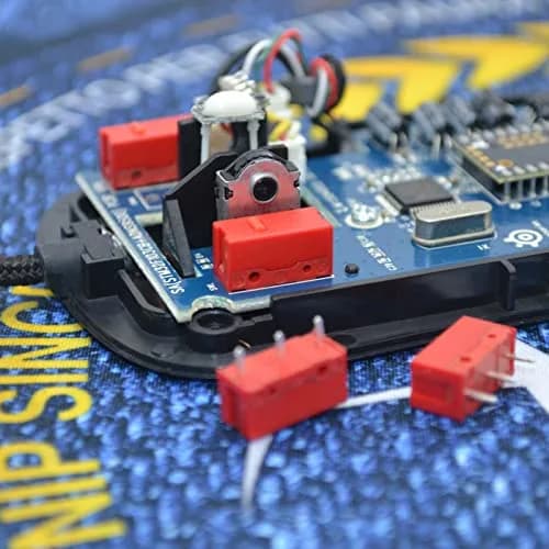 RunJRX 10Pcs Kailh GM4.0 Micro Switches, Red for Gaming Mouse | Over 60M Cycles thumbnail 7