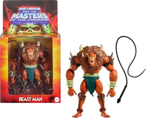 Masters of the Universe Origins Beast Man Deluxe Action Figure | 5.5-inch Scale, Modern Posability, Collector-Grade (70-120 chars) thumbnail 1