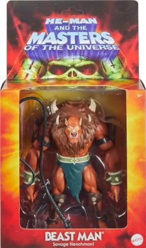 Masters of the Universe Origins Beast Man Deluxe Action Figure | 5.5-inch Scale, Modern Posability, Collector-Grade (70-120 chars) thumbnail 2