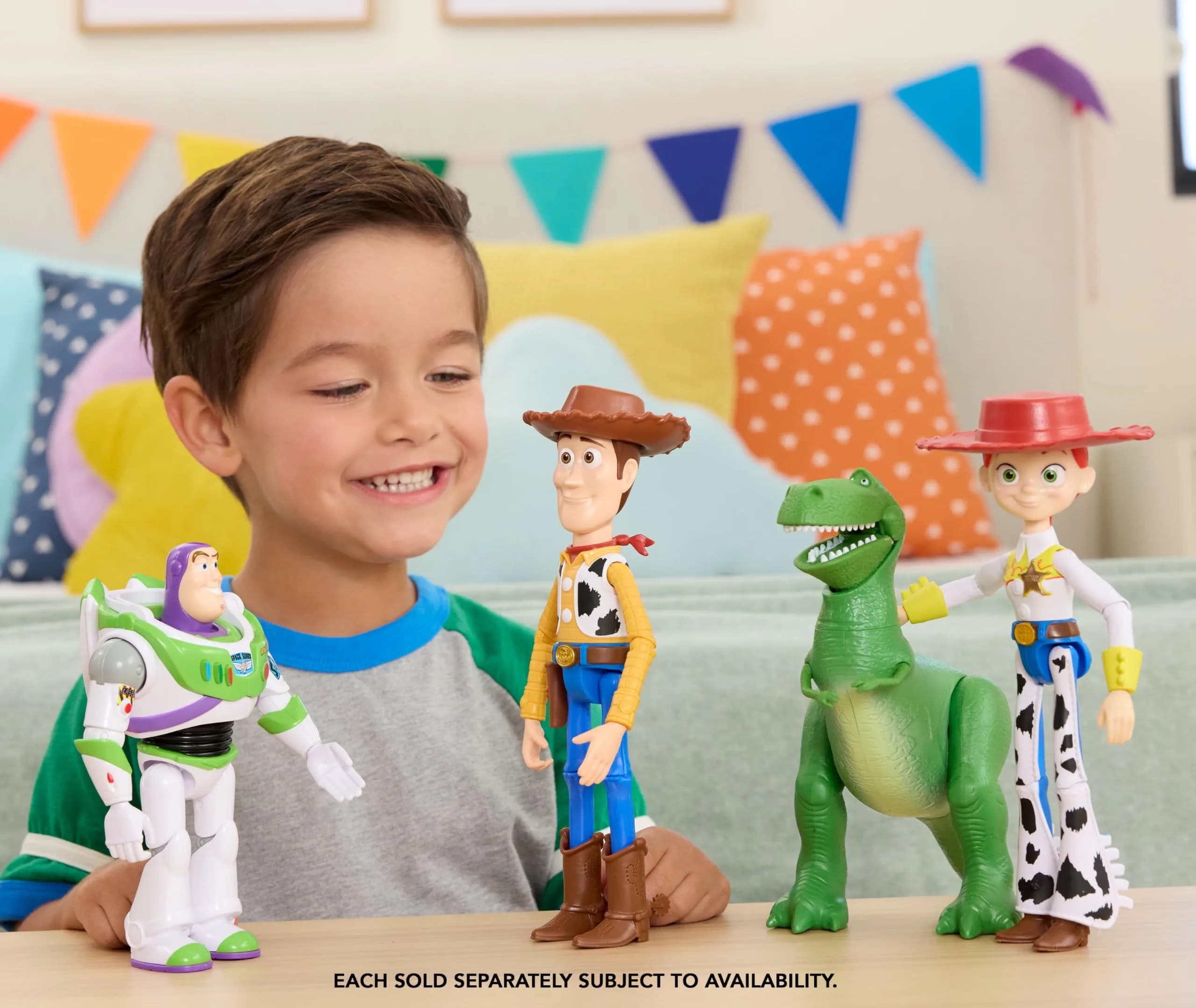 Mattel Disney Pixar Toy Story 5 Rex Action Figure 18.4 cm (7.24 inches) | ASTM-Tested Toy Figure - view 2