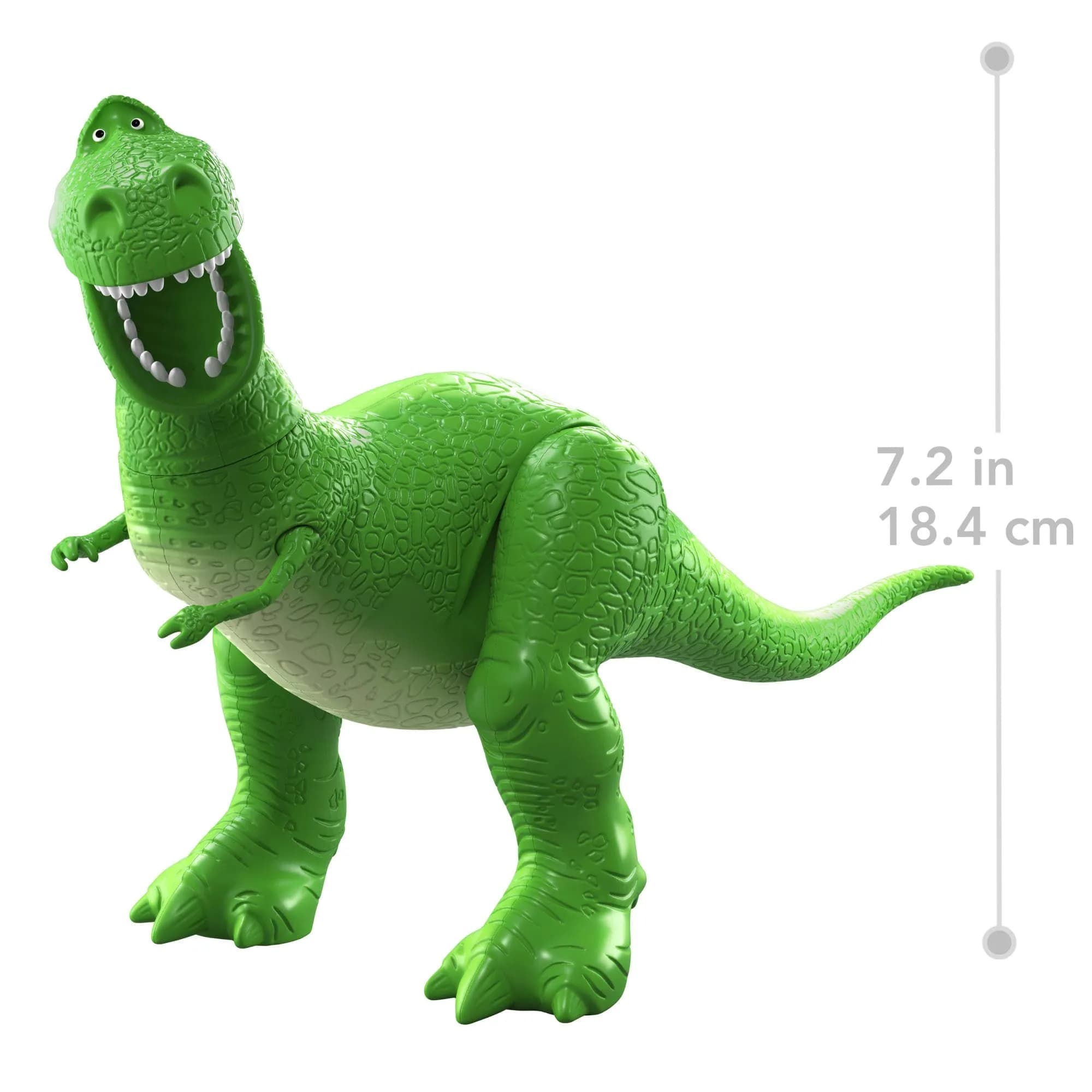 Mattel Disney Pixar Toy Story 5 Rex Action Figure 18.4 cm (7.24 inches) | ASTM-Tested Toy Figure - view 3