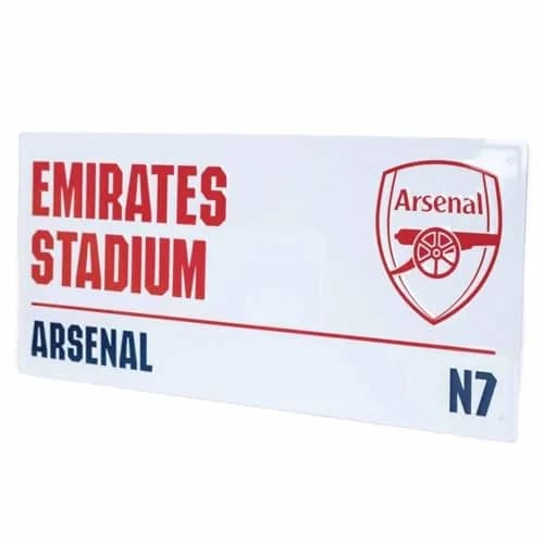 FOCO Arsenal Emirates Stadium Metal Street Sign 40cm (15.7") | Official Football Club Merchandise thumbnail 1